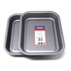 Single Portion Roasting Pan Twin Pack, British Made with Teflon