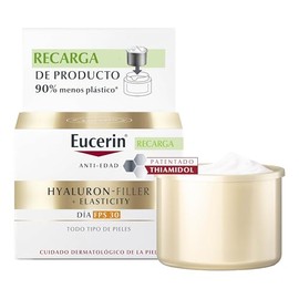 EUCERIN HYALURON-FILLER +ELASTICITY CREMA DE DÍA FPS 30 (Refill 50 ml)