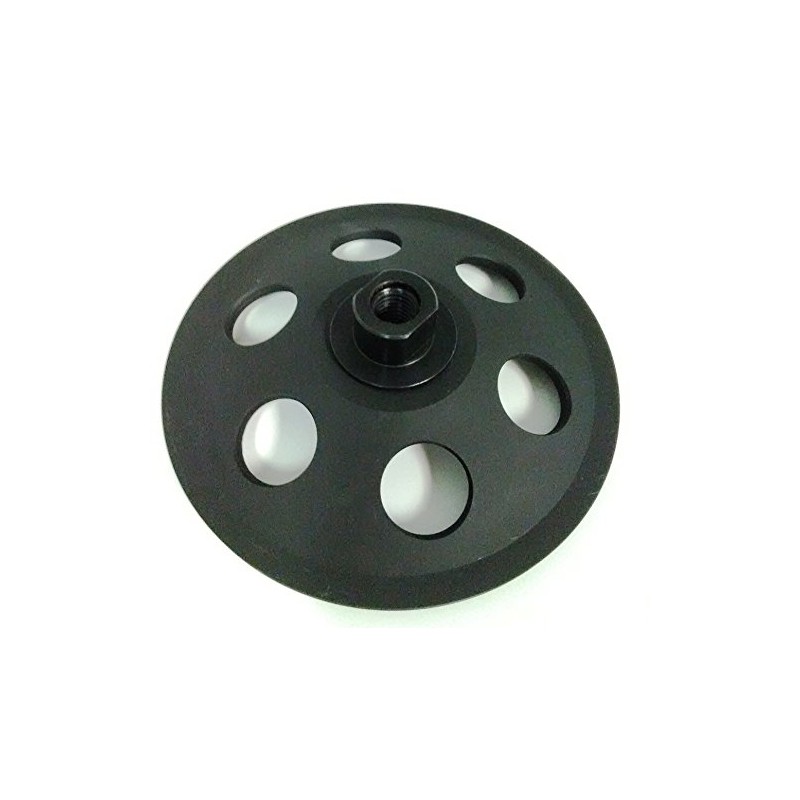 7-Inch PCD Cup Wheel Grinder 5/8"-11 Threaded - 9 Segments