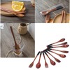 Wooden Tableware Set EcoFriendly Spoon Fork Reusable Hand Made Utensils