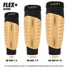 Football Sleeve Style Shin Pads/Guards - Flexible Comfort & Protection