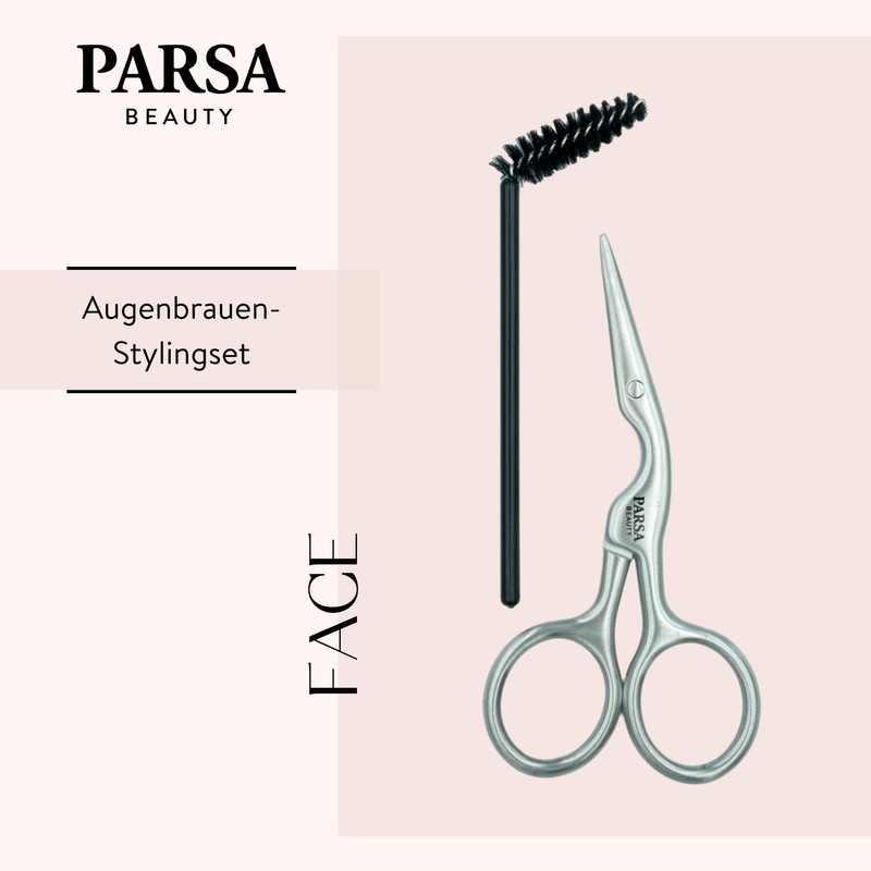 PARSA Beauty Eyebrow Styling Set - Eyebrow Set with Scissors