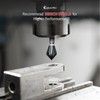ColumPRO 4PCS Cobalt Single-End Countersink Chamfer Tool Set - Heavy-Duty