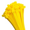HORZEFIX Cable Ties Pack of 100 Yellow Long UV Resistant