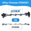 Stride Dog Toys for Aggressive Chewers, 3 Ft Indestructible Dog