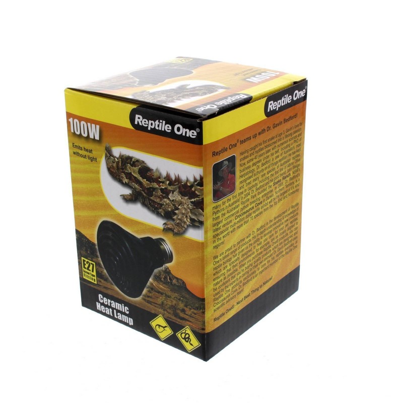 Reptile One Ceramic Heater - 100W