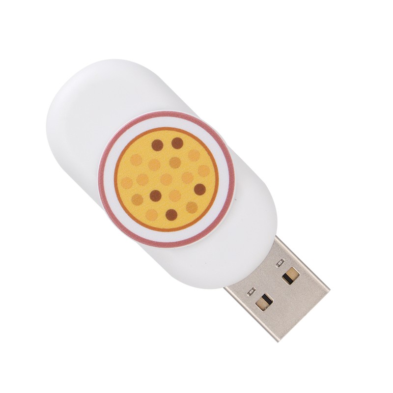 Cartoon U Disk Passion Fruit Appearance Knob Style Mini Portable