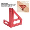 3D Multi Angle Measuring Ruler 45 90 Degree Aluminum Alloy
