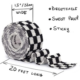 Barbell UP Professional Weight Lifting Thumb Tape - Protects Finger Tape, Adhesive for Powerlifting, Yoga & Gym, Hand Grip Support for Weightlifting, Deadlift, Barbell Hook Grip (GR.I.P)