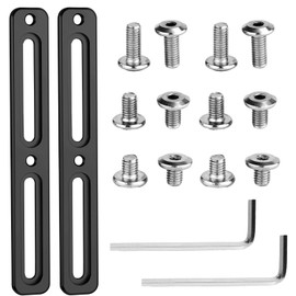 2 Pcs Bike Bottle Cage Adapter,Bottle Mount Adapter,Adjustable Alt Position Cage Mounts Water Bottle Cage Mount Brackets for MTB Road Mountain Bike