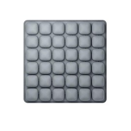 Quintin Travel Cushion,3D Air Cell Inflatable Air Seat Cushion with Storage Bag, Portable Travel Comfort Pad for Car, Office Chair, Wheelchair (Grey)