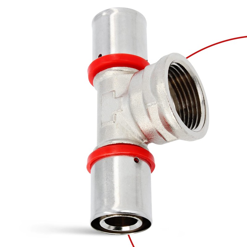 T-Piece PEX Press Fitting 25 x 1 Inch x 25
