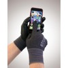 Atom 1670-5P-L Touchwork 18 Urethane Backless Gloves, 5 Pairs