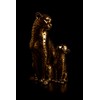 Rocking Gifts Leopard Mother and Son Gold Polyresin Decorative Figurine