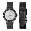 WOCCI Business Style Correa de reloj de piel, hebilla de