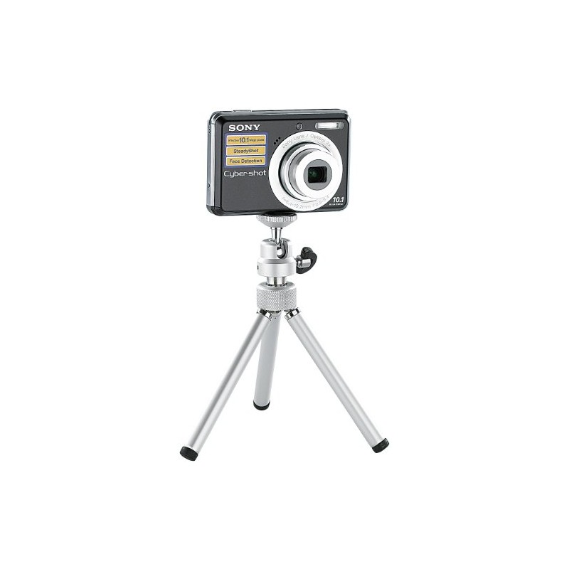 Somikon Telescopic Tripod: Mini Aluminium Telescopic Tripod for Compact Cameras