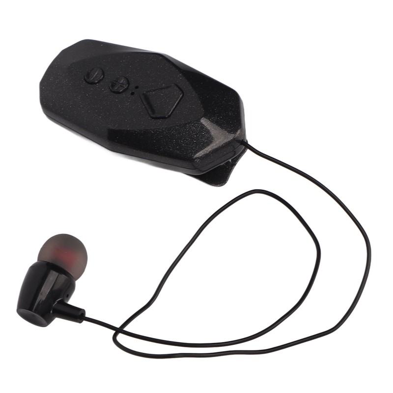 Clip On Wireless Earpiece Single Ear Long Battery Life Power