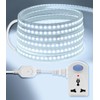 URS2GO 6500K Pure White LED Tape Light Strip 1m/3ft -