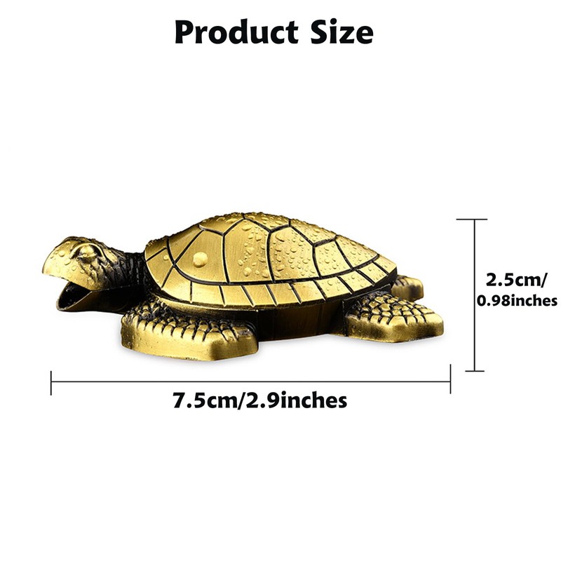Torch Lighter, Creative Desktop Turtle Lighters, Cool Portable Windproof Adjustable