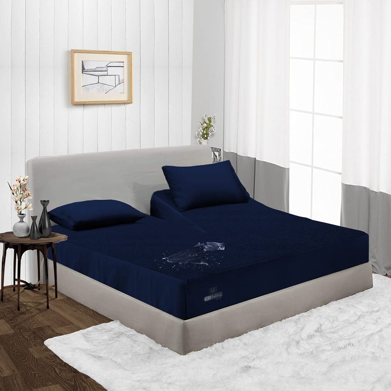 Split Top Queen Mattress Protector Waterproof Premiuim Quality Soft Zero