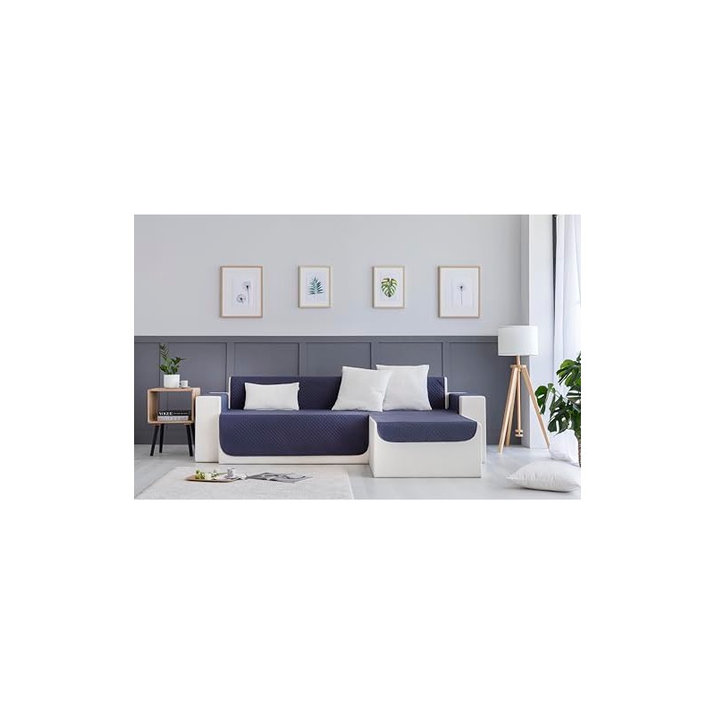 Todocama Sofa Cover Seat Protector Padded Diamond Pattern Breathable Easy