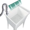 Adjustable Washing Machine Washer Drain Hose Holder Hook, Laundry Tub