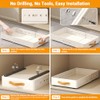 Garvee Kitchen Cabinet Organiser, Extendable, Cabinet Pull-Out Kitchen Adjustable 32-53