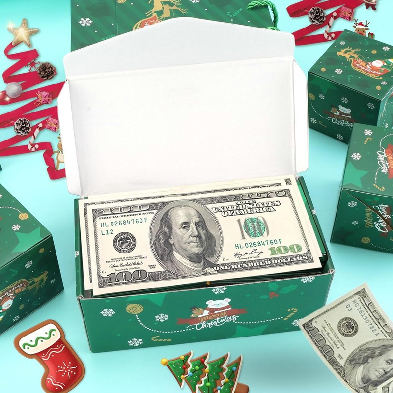 16 pcs Surprise Gift Box Explosion for Money, 2024 Newly