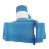 500ml Portable Foldable Water Bottles Collapsible Silicone Water Pouch for