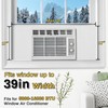 Powrocket Window Air Conditioner Surround Foam Insulation Panels,Window AC Side