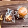 SUREHOME Cookie Bags with Seal 4x4 In Clear Self Sealing