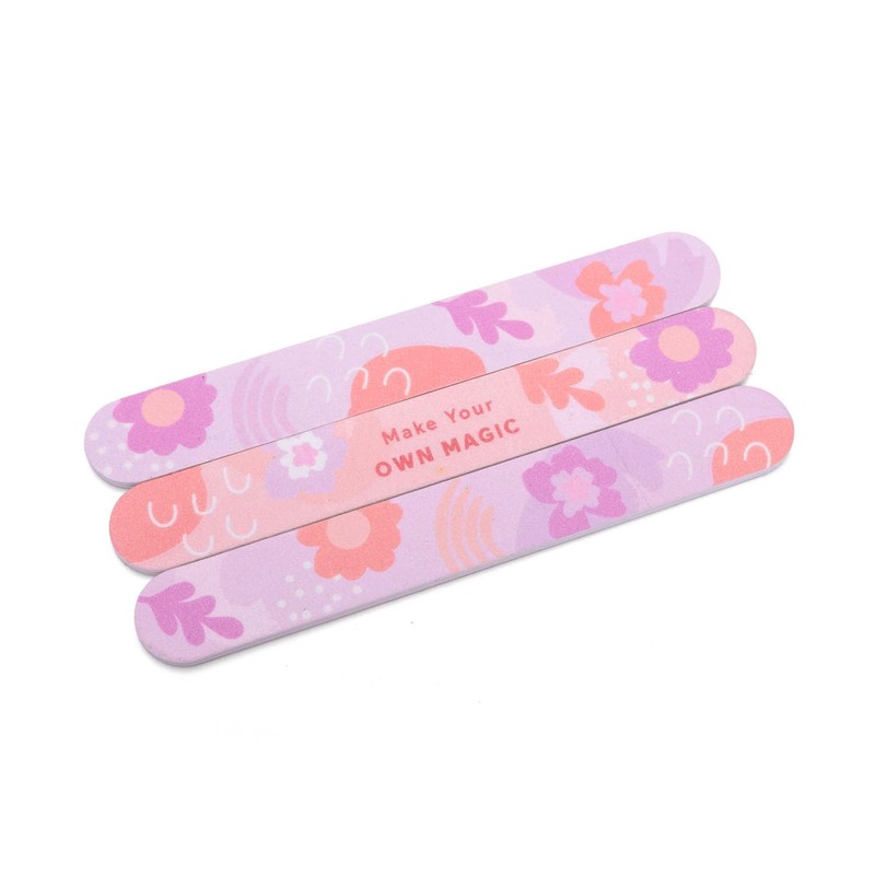 Cait & Co Luxe Peach Emery Board Set 3-Pack Nail