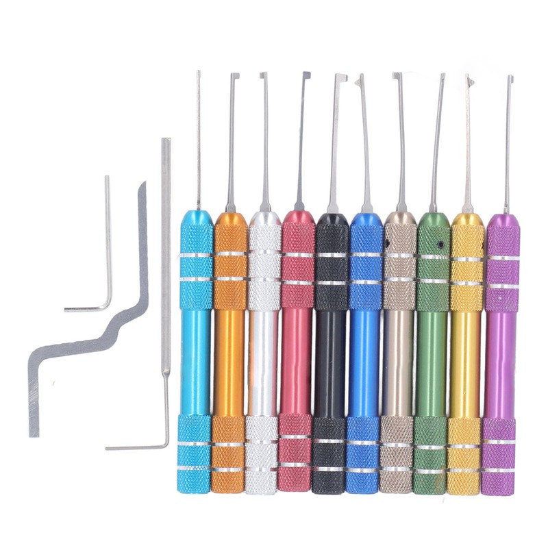 10PCS Tap Extractors with 3 Auxiliary Wrench Stainless Steel Stripped