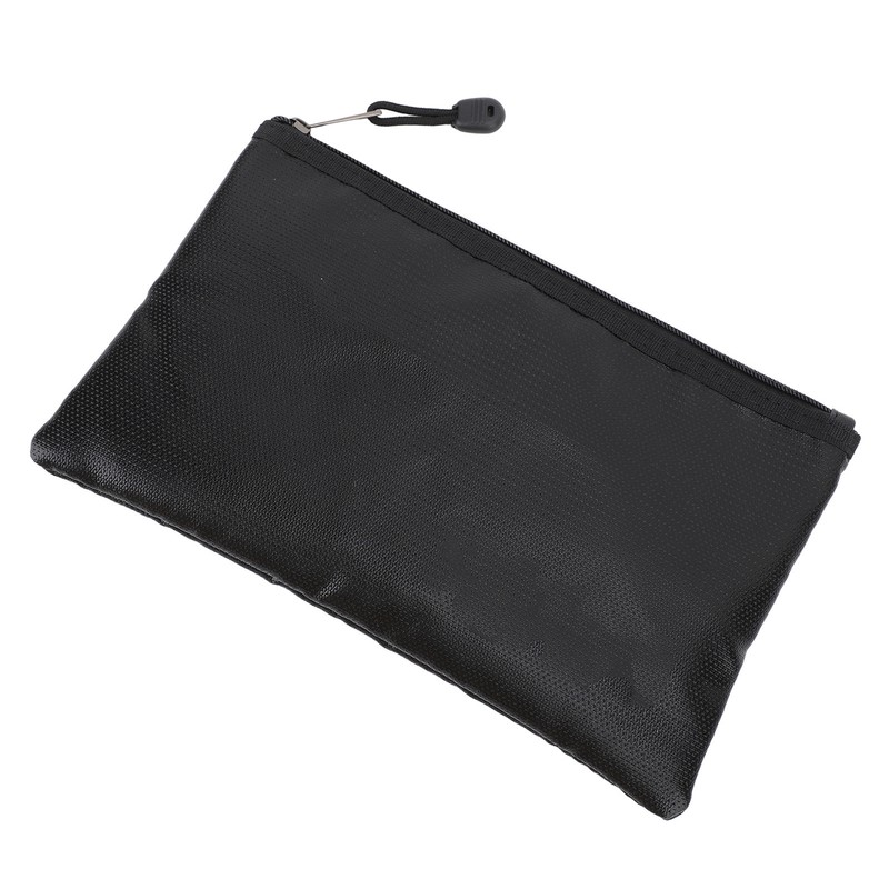 Fireproof Waterproof Document Bag Silicone Fiberglass Fabric Fireproof Pouch Large