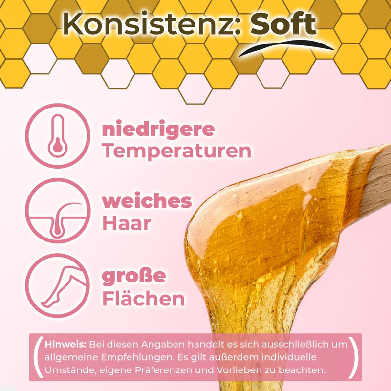 Sugaring Paste Mrs. Sugar 1 x Sugar Spatula, Soft Sugar