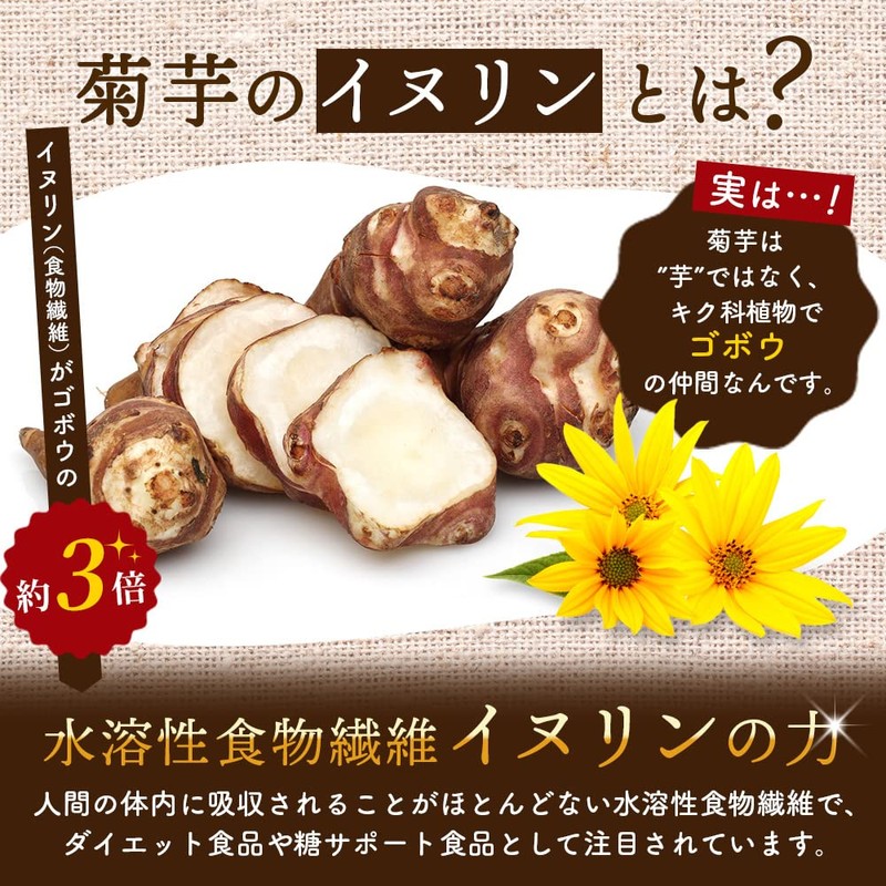 有機 菊芋 国産粉末 有機JAS認定 100g イヌリン サプリメント 菊芋パウダー 2袋