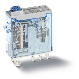 FINDER 46.61.9.024.0074 16 AMP, 24 VDC Coil, Agni Contact, Double LED & MECH. Indicator, Lockable Test Button, MIN. Industrial Relay, SPDT