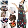 MBMSO Ladybug Apron for Women with Pockets Ladybug Lover Gift