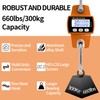 Sutekus Digital Hanging Scale 660lb Portable Crane Scale Waterproof Fish
