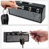 Juliyeh 5 Pcs Guitar Plug Keychains Wall Mounted Marshall Key