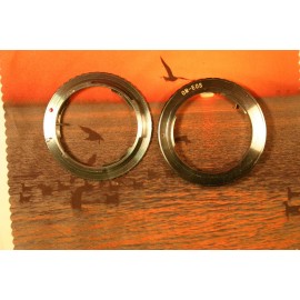 Unbranded New OM-EOS Adapter for Olympus OM Zuiko Lens to Canon EOS Camera Body – USA