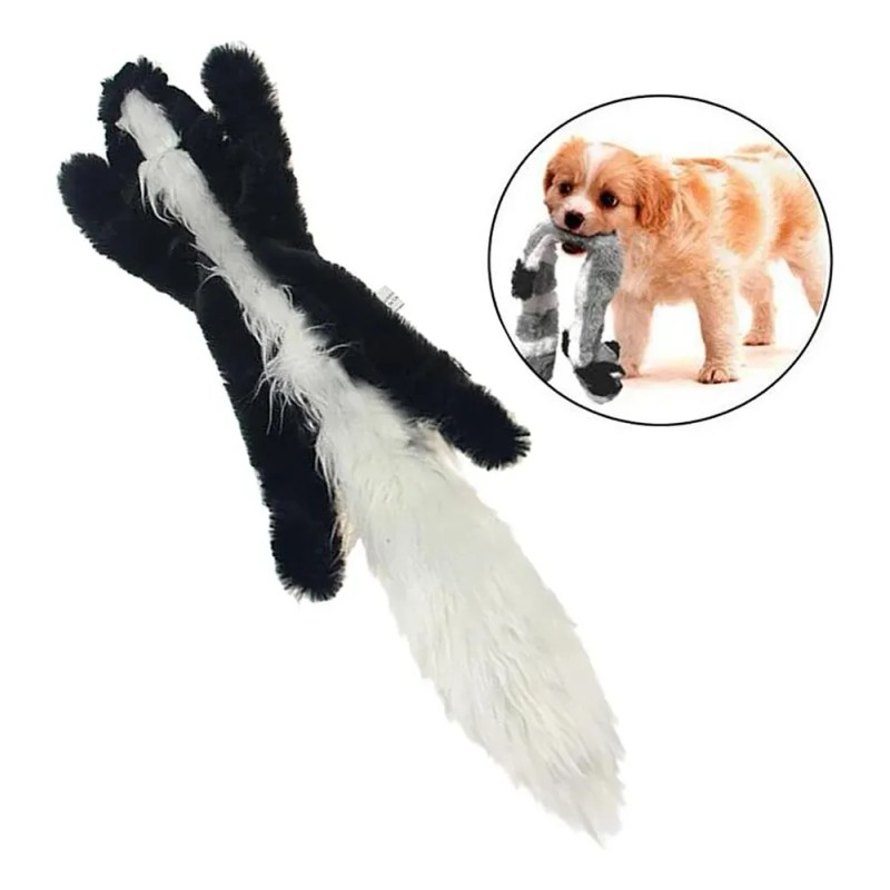 Wfw- Juguete Peluche Chirriante For Perros, Mofeta Pequeo