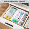 Vtopmart 25 PCS Plastic Drawer Organizers Set, 4-Size Versatile Bathroom