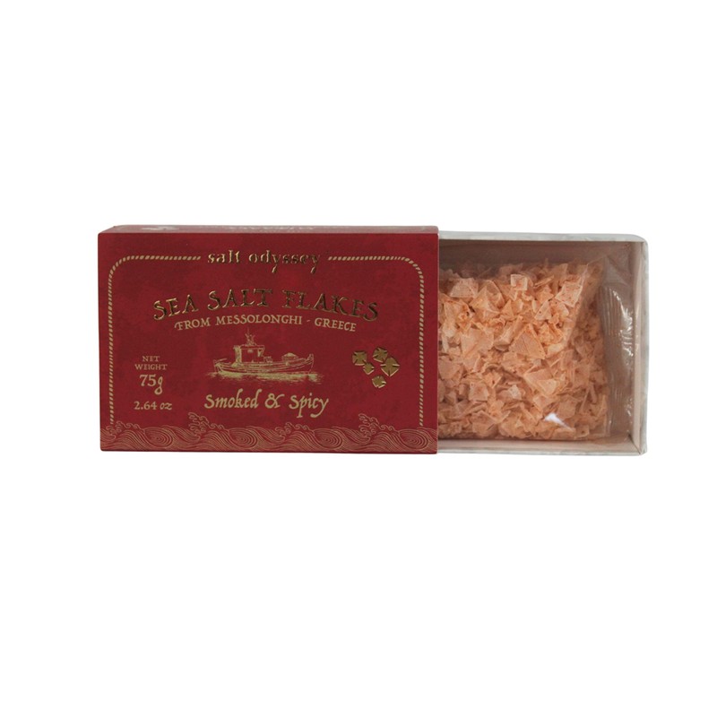 Salt Odyssey Sea Salt Flakes Sharp & Spicy 75 g