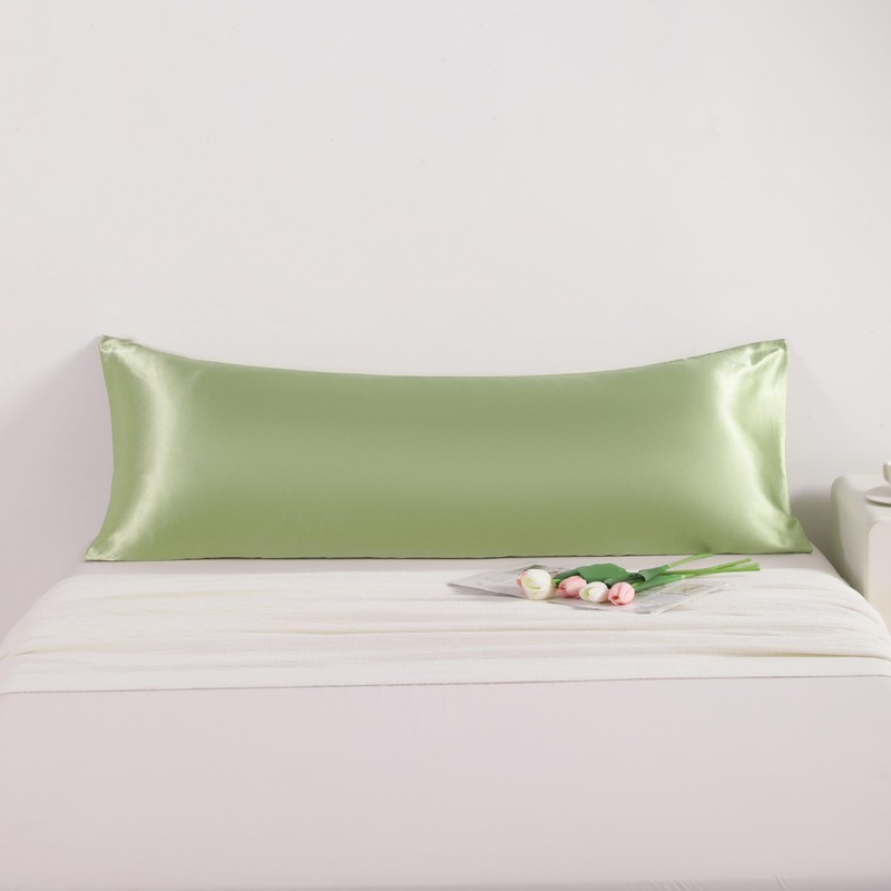 NTBAY Satin Body Pillowcase for Hair and Skin, Luxurious and