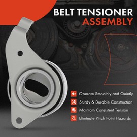A-Premium Belt Tensioner Assembly with Pulley Compatible with Toyota Camry 1987-2001, RAV4 1996-2000, Celica 1987-1999, MR2 1991-1995, Solara 1999-2001, 2.0L 2.2L