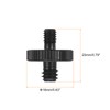 MECCANIXITY Mic Stand Adapter 1/4 Male to M5 Male Screw