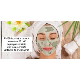 Arcilla Verde Detox, Calidad Spa. Limpia, Purifica Y Suaviza                                                                                          