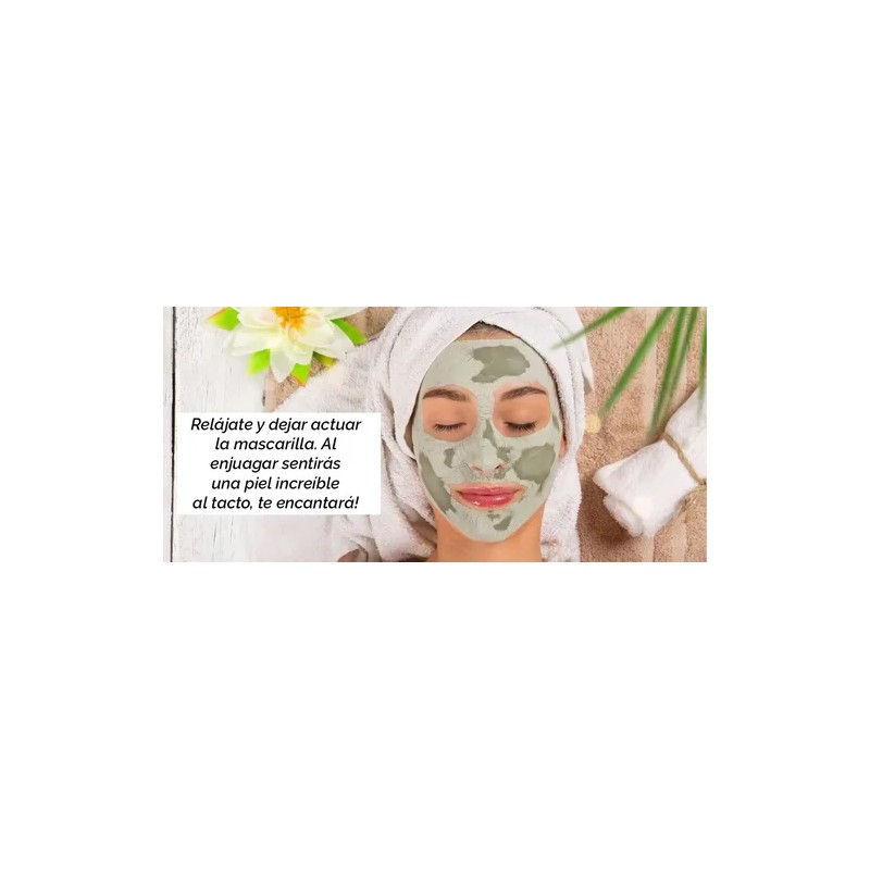 Arcilla Verde Detox, Calidad Spa. Limpia, Purifica Y Suaviza