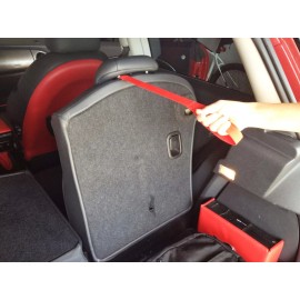 Cooper Auto Parts MINI COOPER  REAR SEAT CARGO AREA (BLACK)  PULL STRAPS